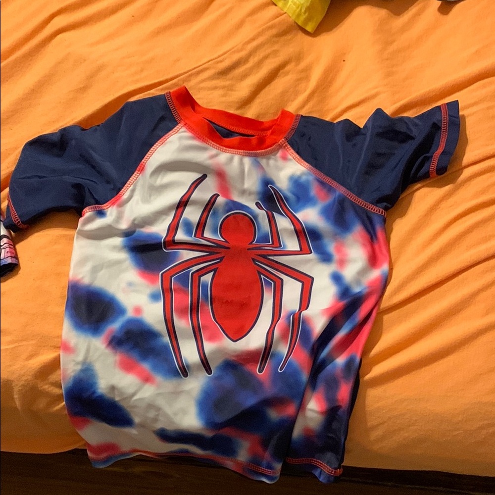 Spider-Man Kids Rash Guard Set - Picture 2 of 5